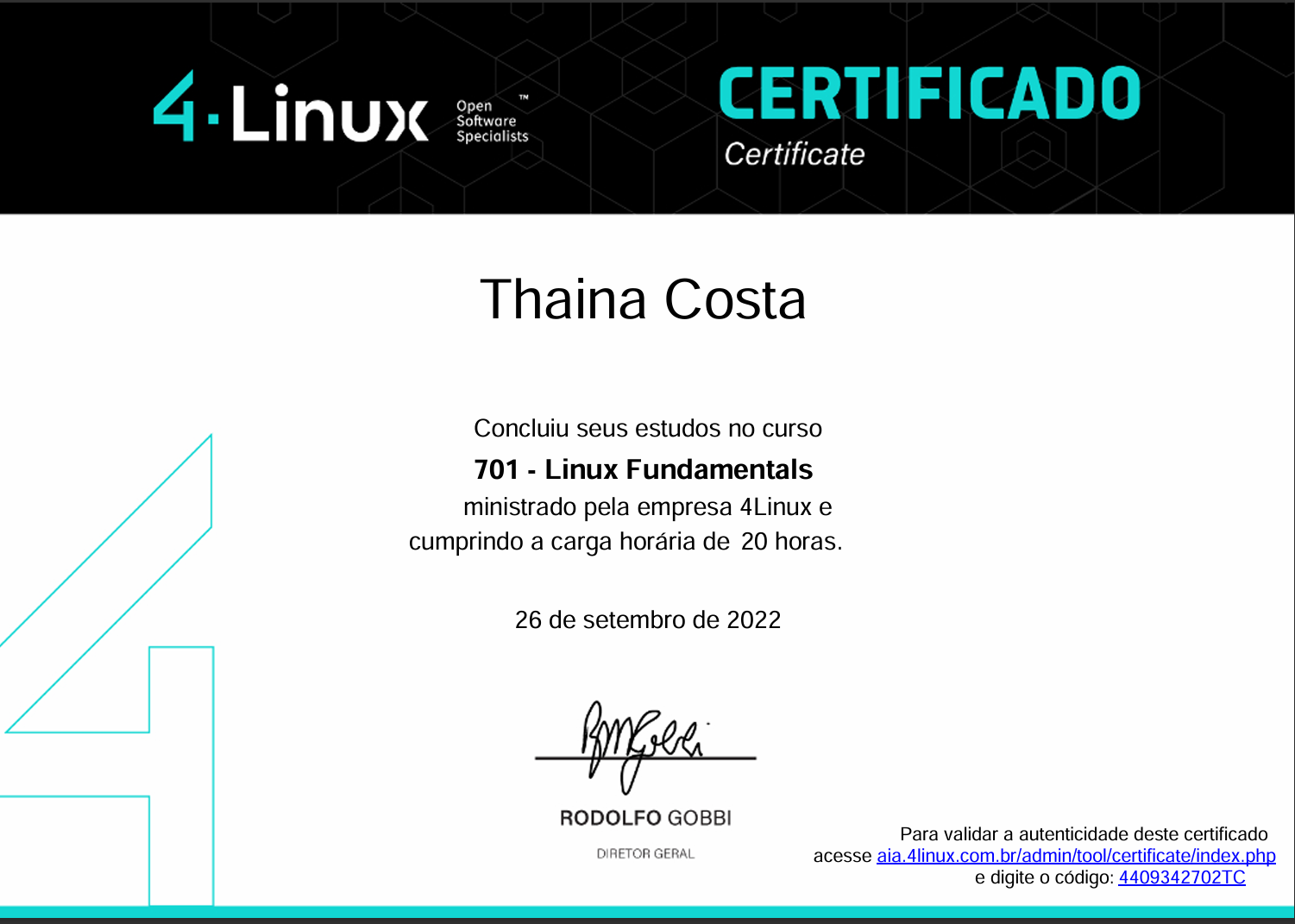 Certificado 701 - Linux Fundamentals